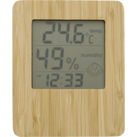 Stazione meteorologica in bamboo e ABS Piper