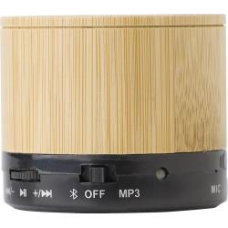 Bamboo wireless speaker...