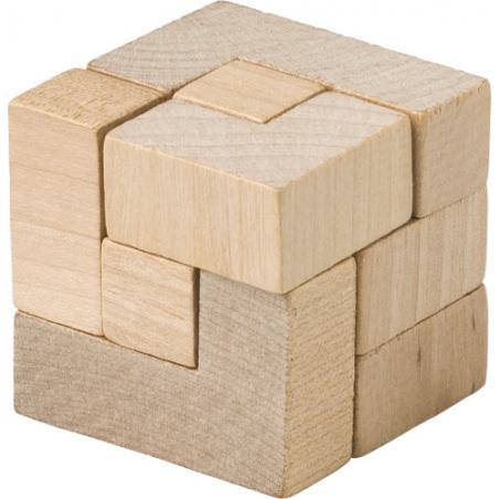 Puzzle de cubo de madeira Amber