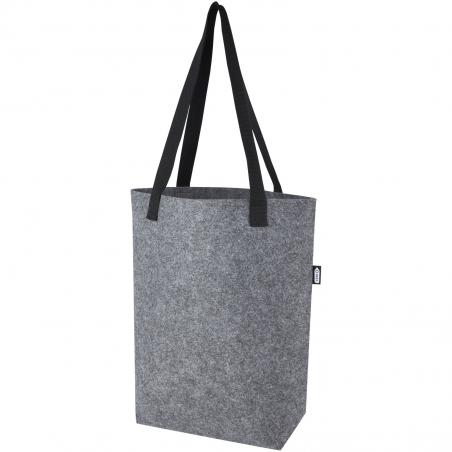 Felta GRS recycled felt tote bag with wide bottom 12l 