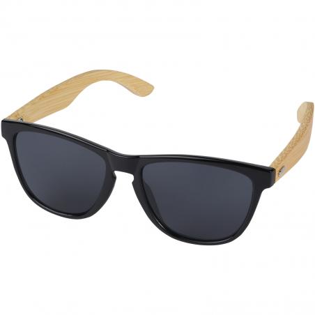 Sun ray ocean plastic and bamboo sunglasses 