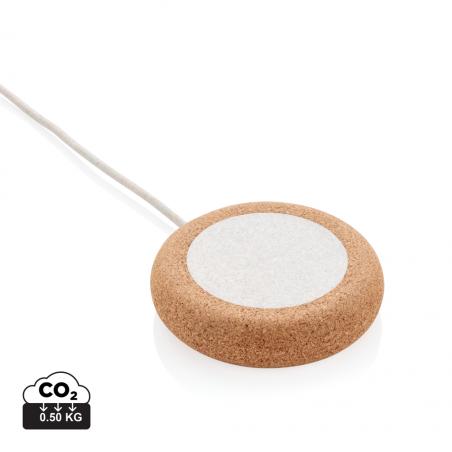 Cork and Wheat 5W wireless charger