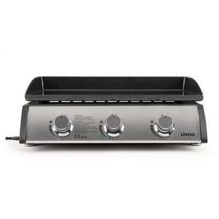 Plancha gaz 3 brûleurs DOC277