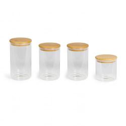 Set of 4 conservation jars...