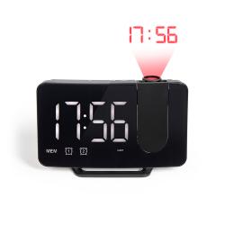 Radio alarm clock with time...