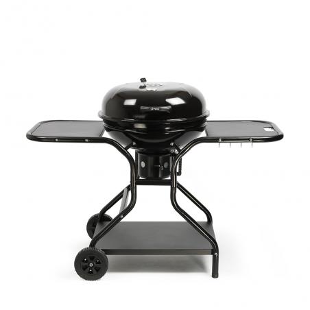 Charcoal barbecue with shelves DOC246