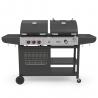 2 in 1 charcoal and gas barbecue DOC254