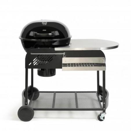 Charcoal barbecue with sideboard DOC272