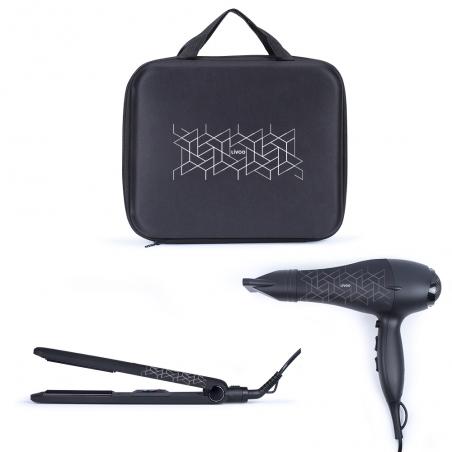 Hair dryer and straightener gift set DOS170