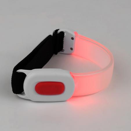 Bracelet lumineux rouge rechargeable XMVM108