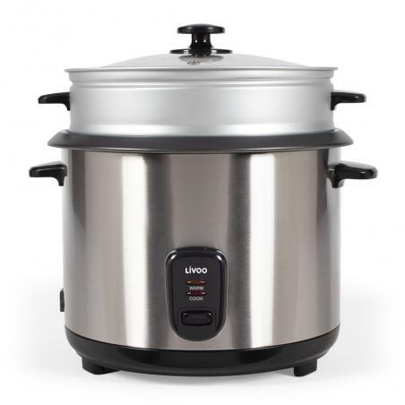 Stainless steel rice cooker and steamer DOC293