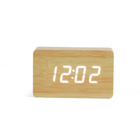 Wood finish digital clock RV150