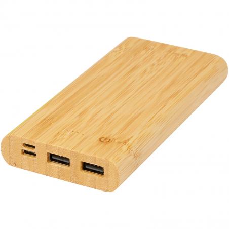 Powerbank de 10,000 mAh em bambu Tulda