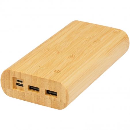 Powerbank de 20,000 mAh em bambu Tulda