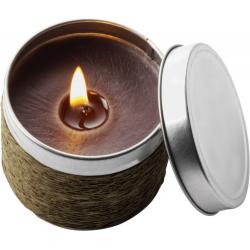 Tin with scented candle Zora