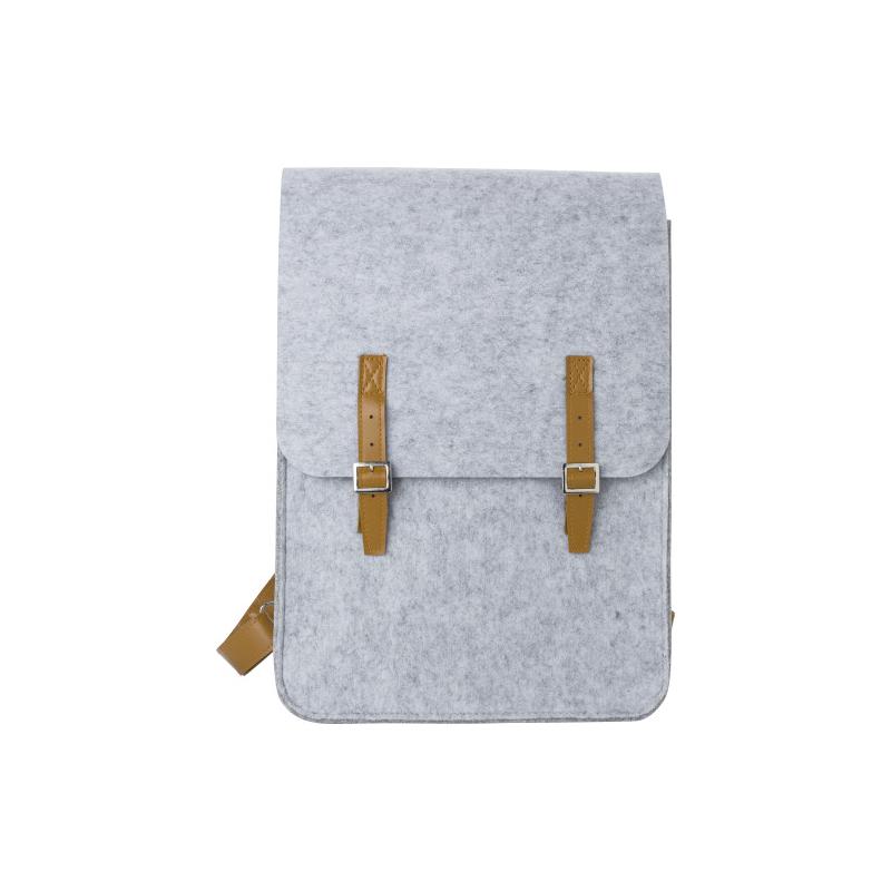 Grey clearance felt backpack