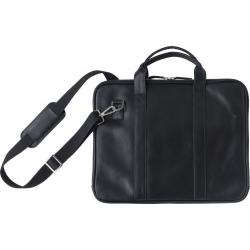 Leather laptop bag Michael