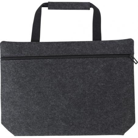 RPET felt document bag Scarlett