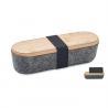 Rpet felt pencil case with lid Mile