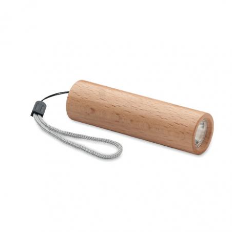 Beech wood rechargeable torch Lite