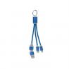 in 1 charging cable type c Blue