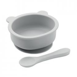 Silicone spoon, bowl baby...