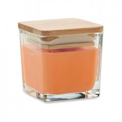 Squared fragranced candle...