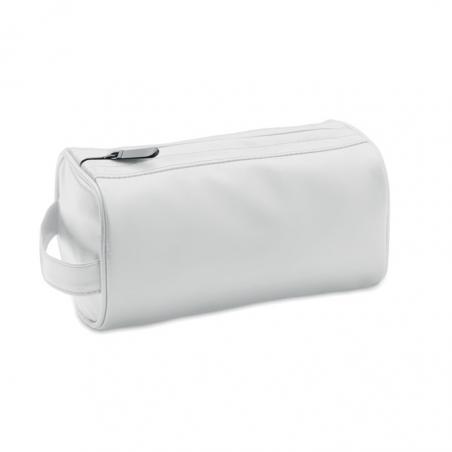 Soft pu cosmetic bag and zipper Bai cosmetic