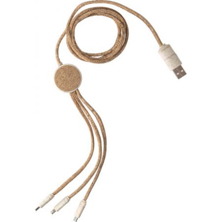 Stainless steel charging cable Gemma