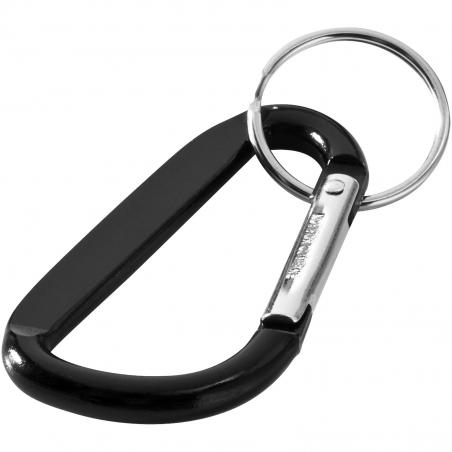 Timor RCS recycled aluminium carabiner keychain 