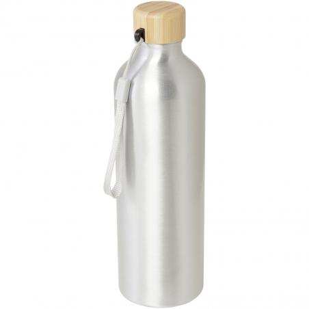 Bouteille d'eau malpeza de 770 ml en aluminium recyclé certifié RCS 