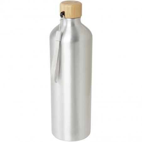 Malpeza 1000 ml RCS certified recycled aluminium water bottle 