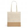 100% cotton bag 160 gm² with imitation jute details Mercat