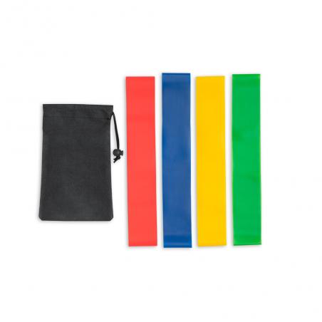 Conjunto de bandas elásticas com bolsa de nonwoven Burpee