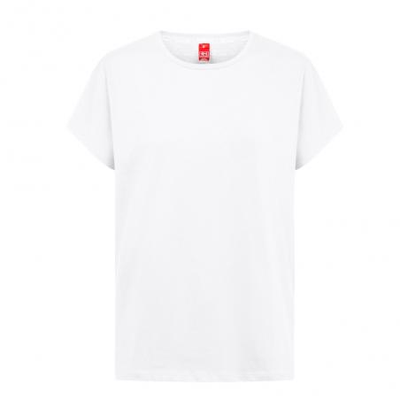 Tshirt donna taglio regolare. Bianco Thc sofia regular wh