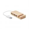 Hub usb a 4 porte in bamboo Hubstand