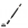 Swiss Peak Storm RCS recycled aluminum dual tip pen