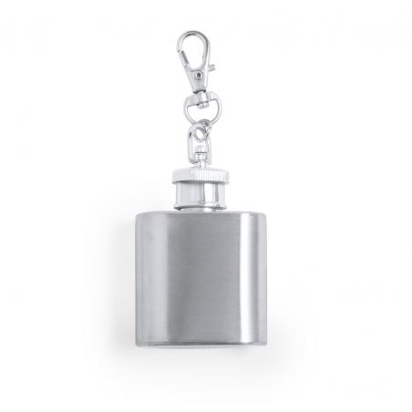 Hip flask keyring Deneb