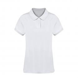 Polo donna bianco Koupan