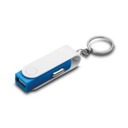 Keyring with car charger 