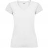 T-shirt a maniche corte con scollo a V da donna victoria 