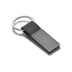 Metal and pu keyring Bale