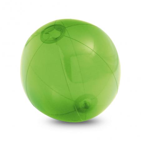 Inflatable beach ball in translucent pvc Peconic