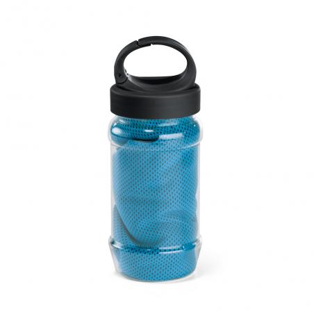 Set with a pp and pet bottle and a polyamide and polyester sports towel Artx plus