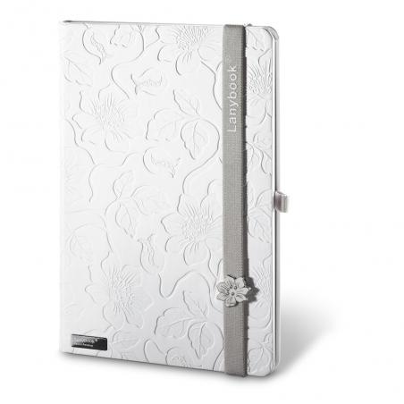 Bloco de notas Lanybook innocent passion white