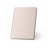A5 notepad with hard cover made from organic elephant matter 95% Organic rigid