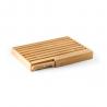 Bread board in bamboo with stainless steel knife Passard