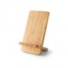 Wireless charger and bamboo smartphone holder Lange
