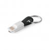 Cabo usb com conetor 2 em 1 em abs e pvc Riemann