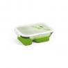 Porta pranzo. Contenitore ermetico in silicone e pp 480 e 760 ml Dill